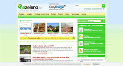 Desktop Screenshot of nazeleno.cz